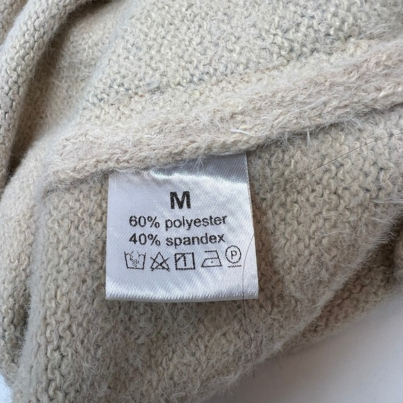 Unique Skeleton Couple Embroidered Teal Blue Sweater Women's Artwear Soft - Picture 12 of 13